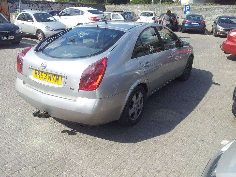Nissan Primera Variklis dalimis