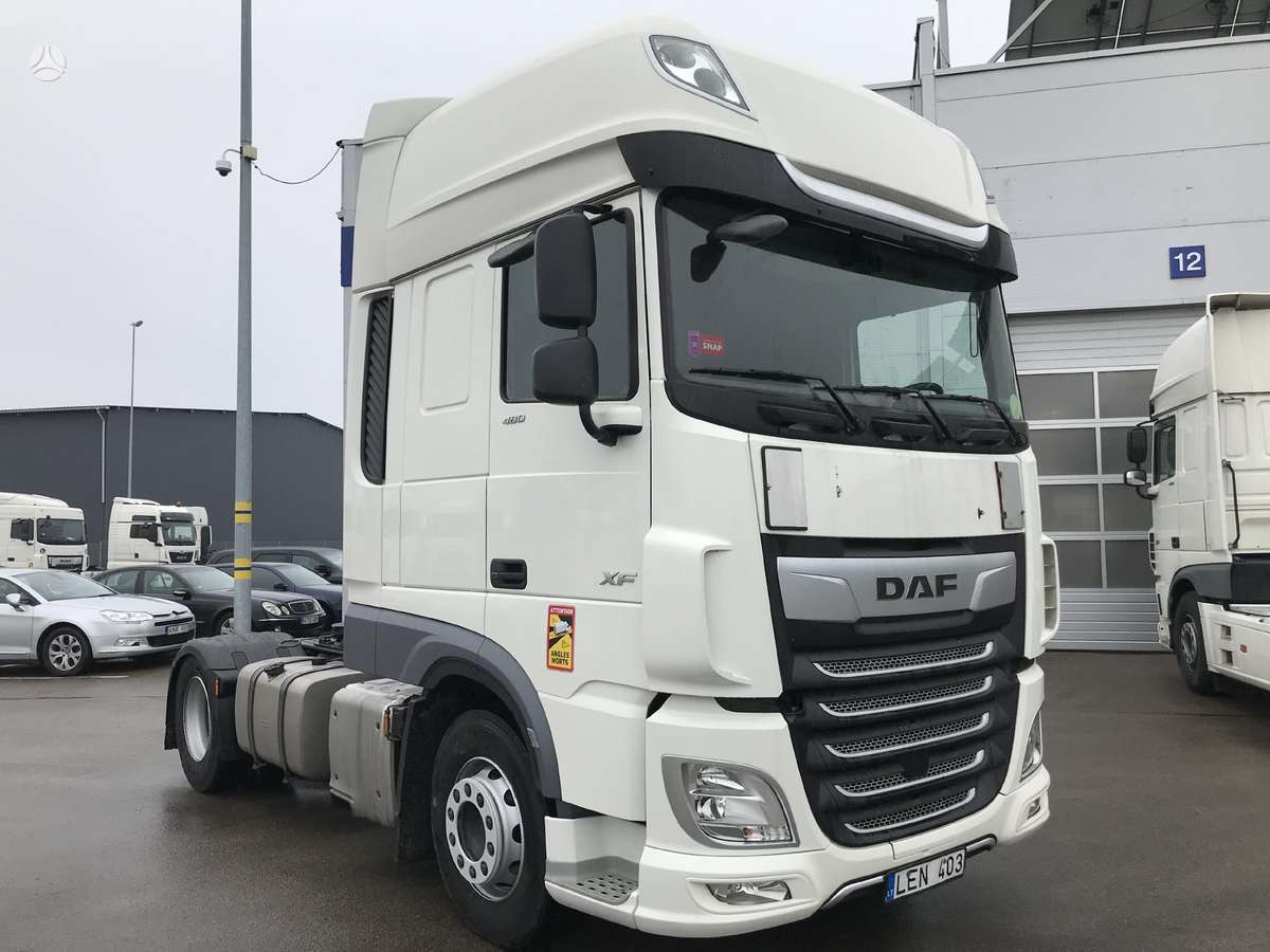 DAF XF 480 FT SSC su Finansavimu, double sleeper