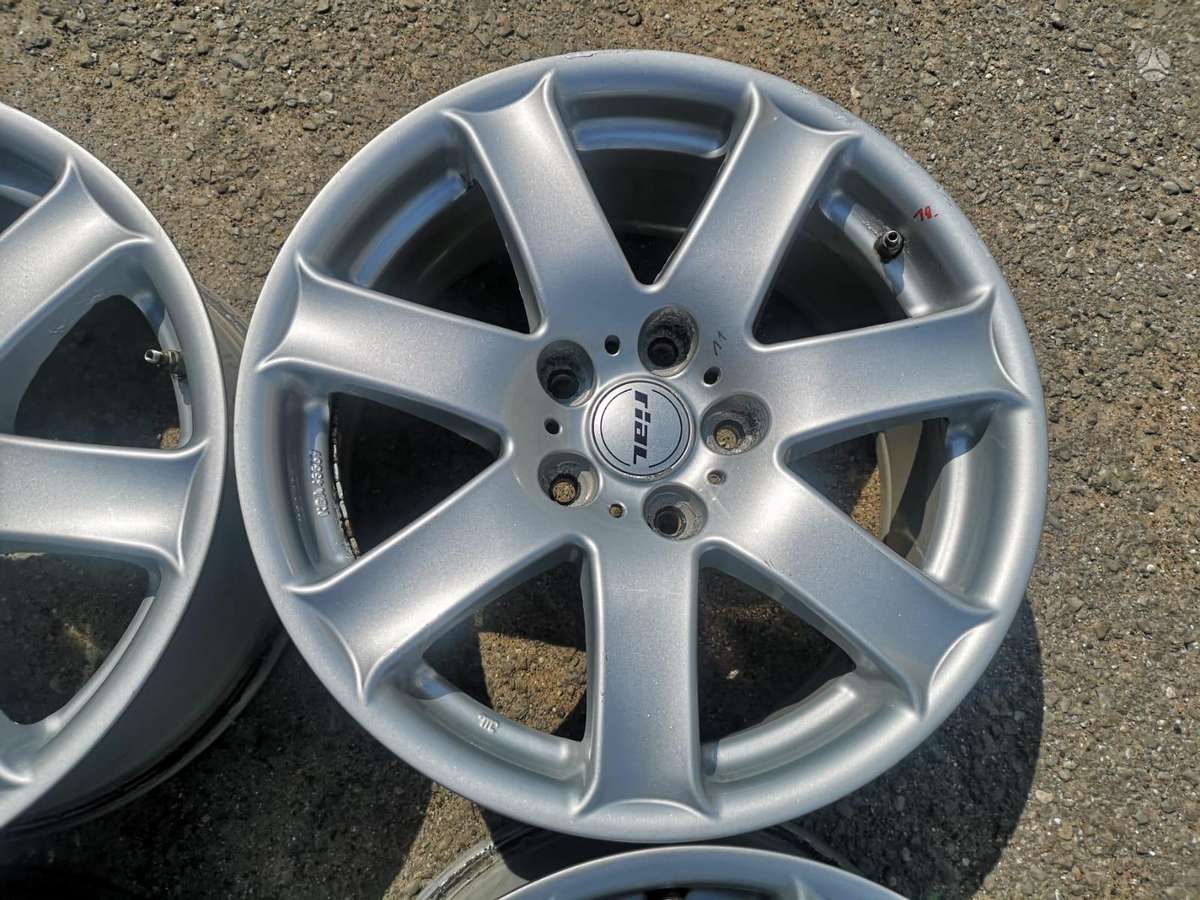 RIAL 5x120 R17, легкосплавные , R17
