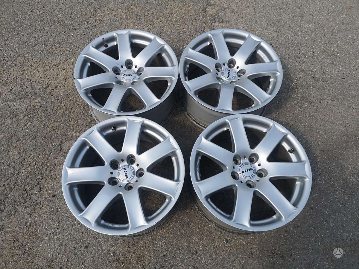 RIAL 5x120 R17, легкосплавные , R17