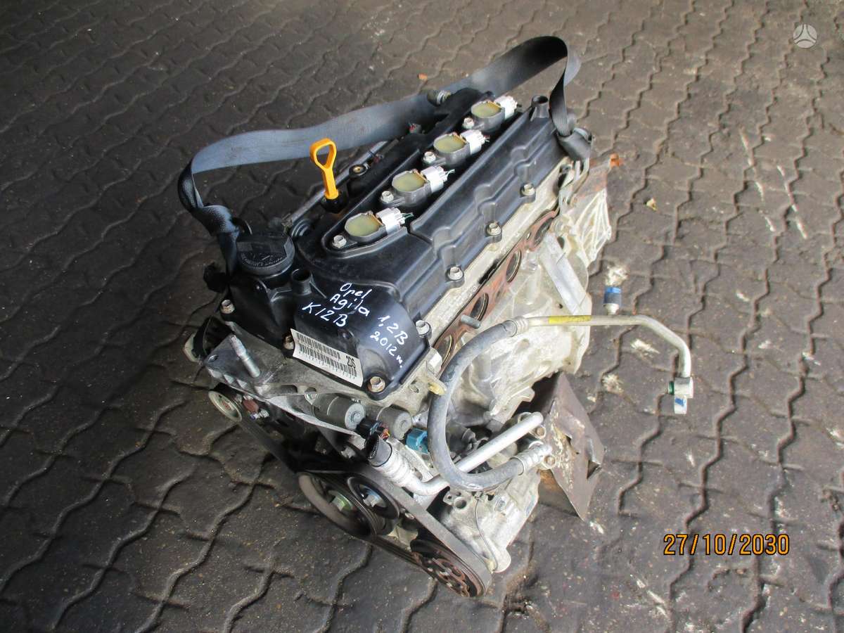 Opel Agila Variklis 1 2b k12b s