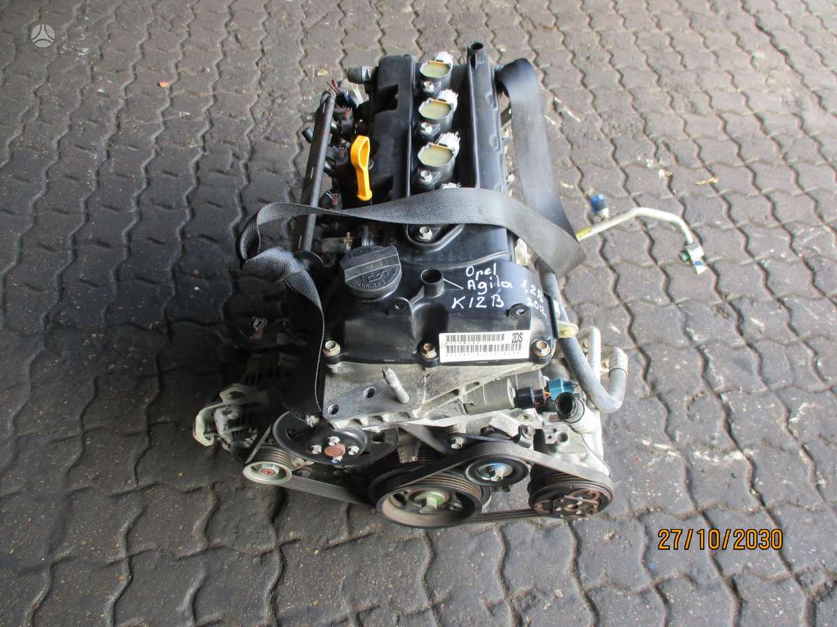 Opel Agila Variklis 1 2b k12b s