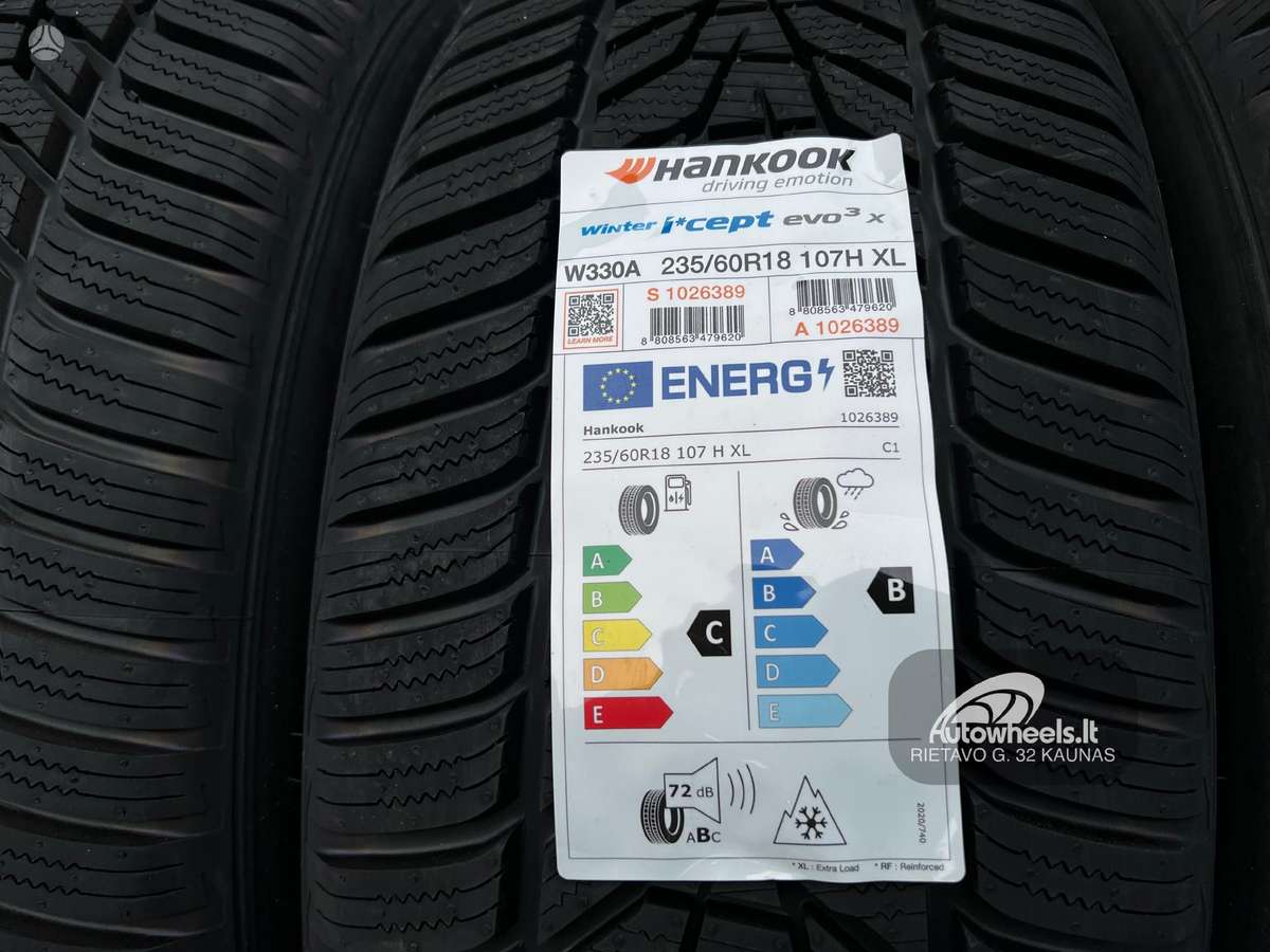 Hankook Winter I*Cept EVO 3, žieminės 235/60 R18