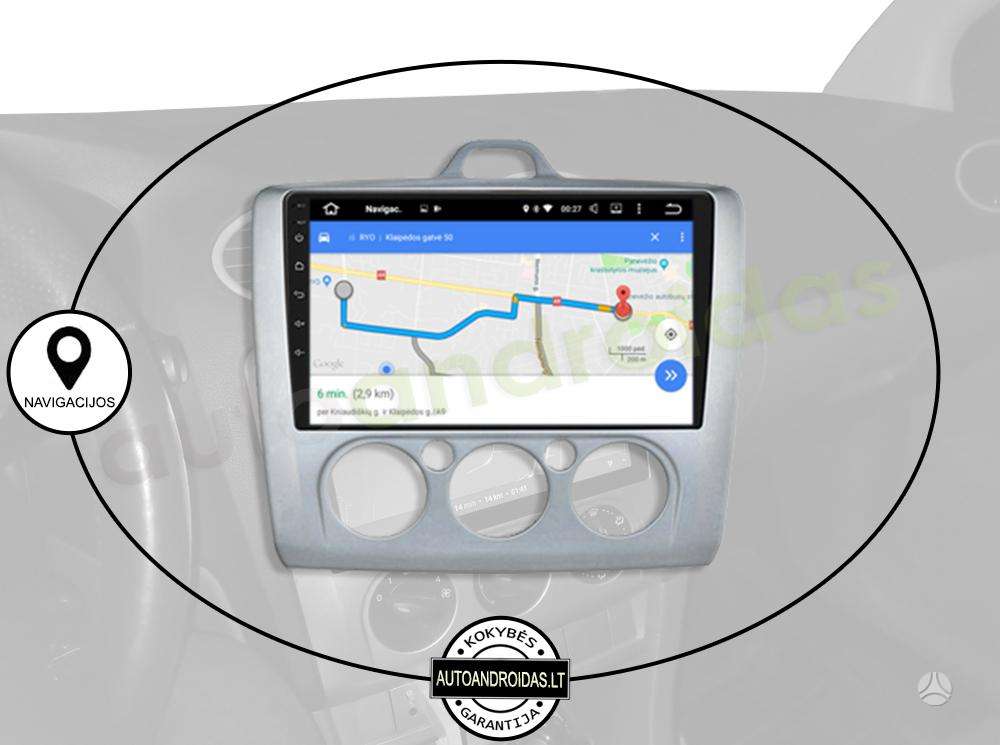FORD 2007-12 Android multimedija USB/GPS/WiFi/BT