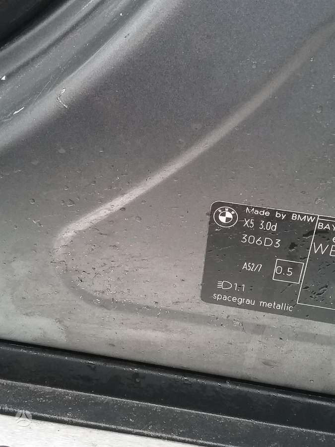 BMW X5 Dalimis