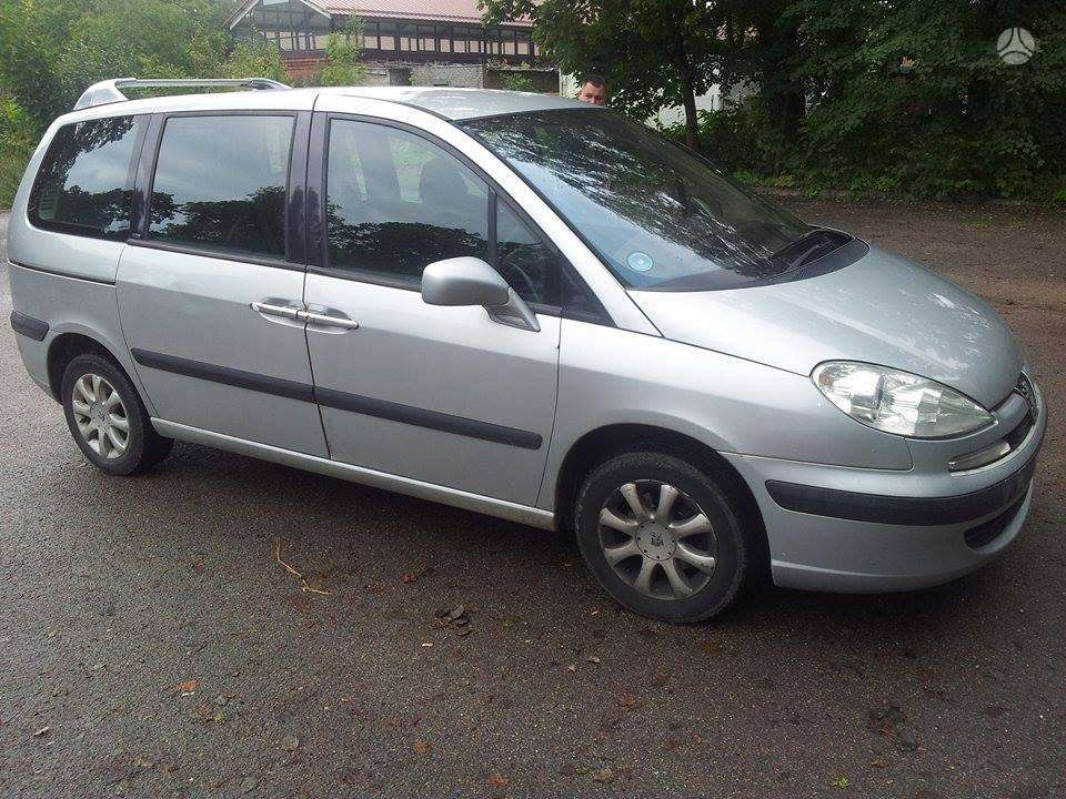 Peugeot 807 Pradedamas ardyti
