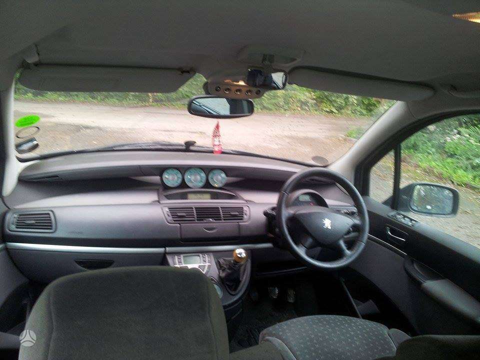 Peugeot 807 Pradedamas ardyti