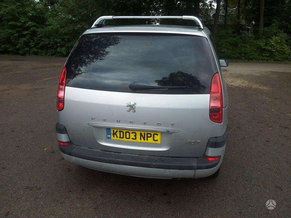 Peugeot 807 Pradedamas ardyti