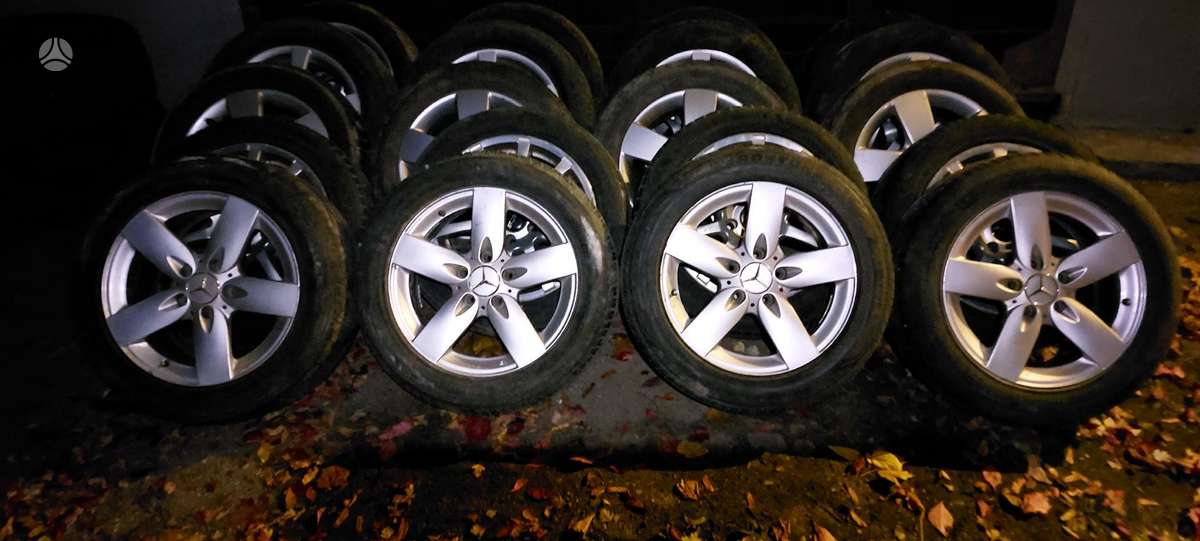 Audi - VW - SEAT - MB, light alloy, R16