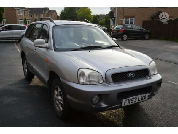 Hyundai Santa Fe 4x4 masina dalimis