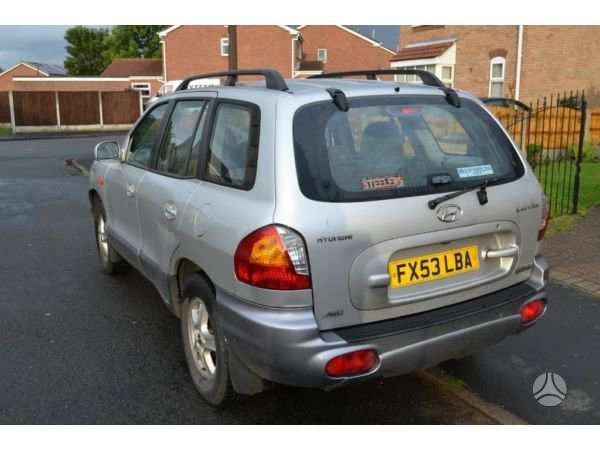 Hyundai Santa Fe 4x4 masina dalimis