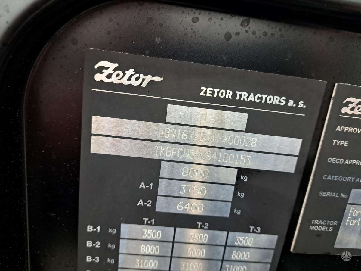 Zetor Forterra CL 140, tractors