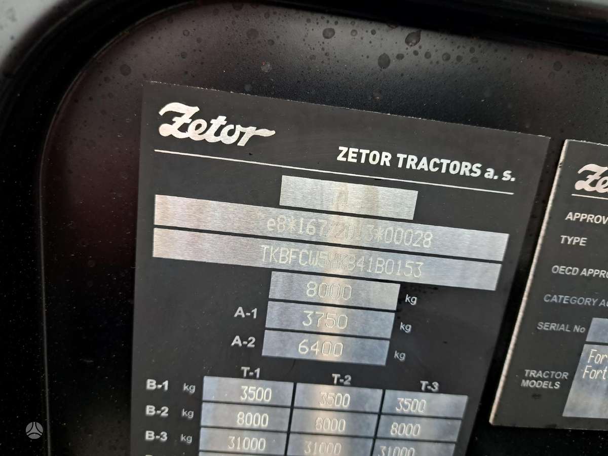 Zetor Forterra CL 140, тракторы