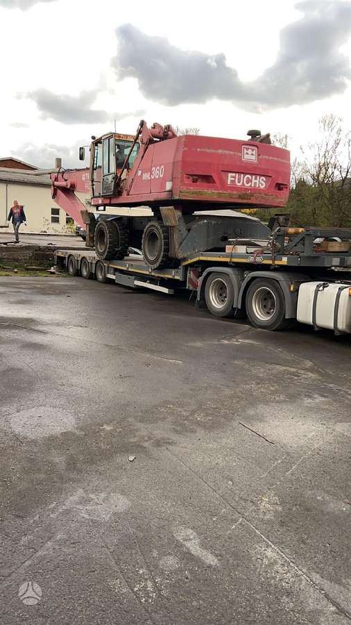 Fuchs MHL 360, ekskavatoriniai krautuvai
