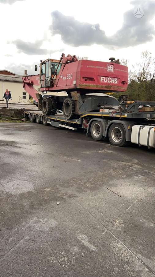 Fuchs MHL 360, excavator loader
