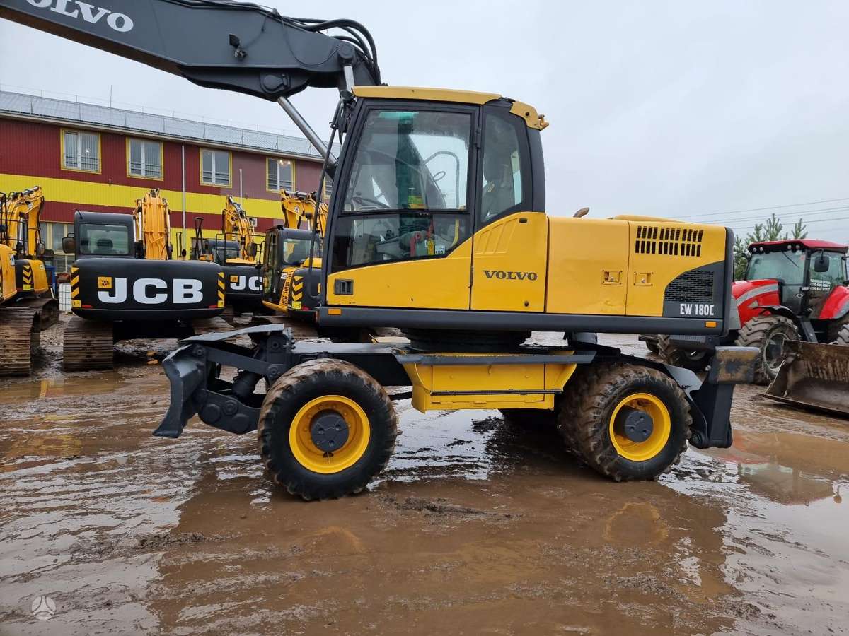 Volvo EW180C, экскаваторы