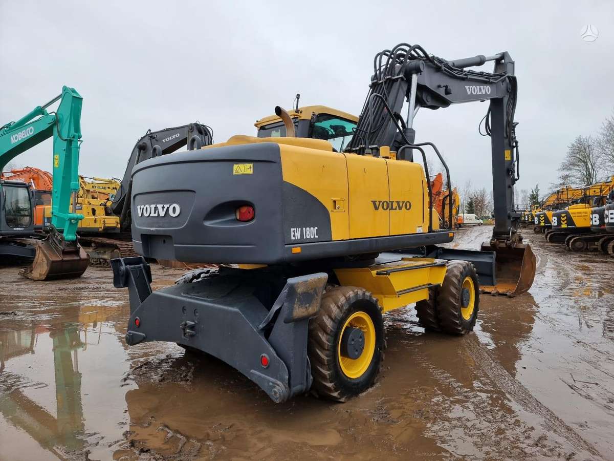 Volvo EW180C, ekskavatoriai