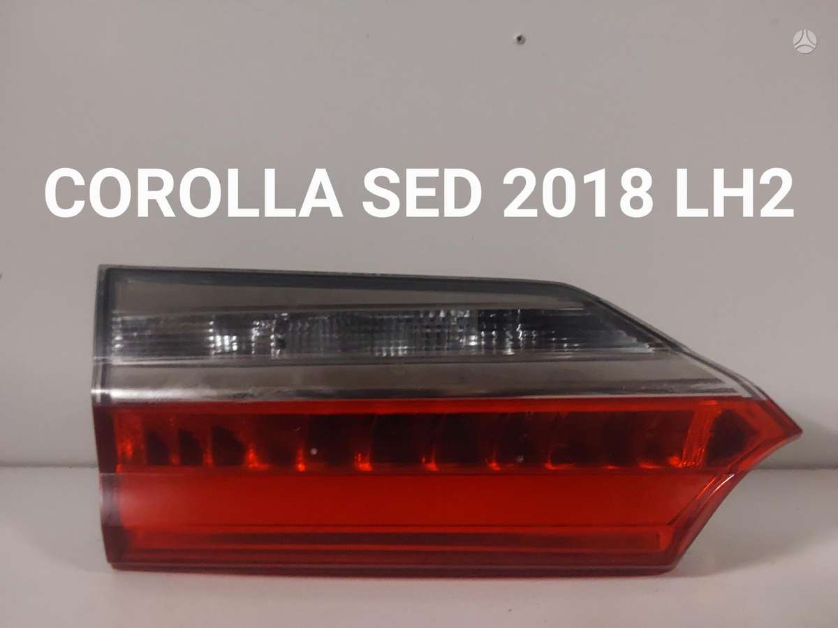 Toyota Corolla kėbulo dalys