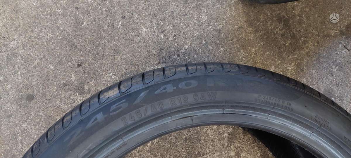 Pirelli, летние 245/40 R19