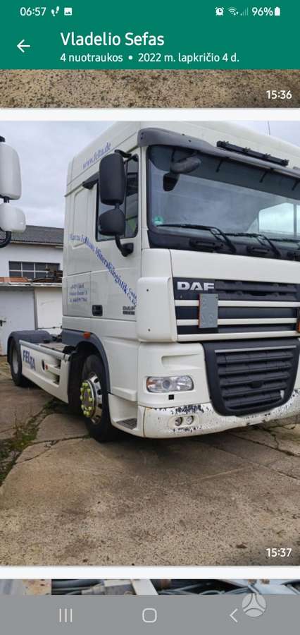 DAF XF 105 410, semi-trailer trucks