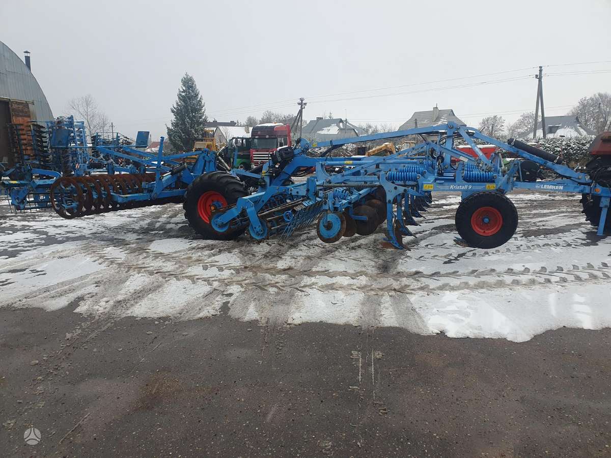 Lemken Kristal 9/600, скребки, скрубберы