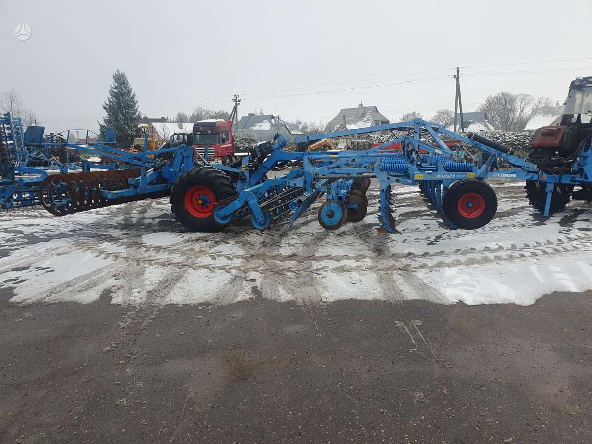 Lemken Kristal 9/600, скребки, скрубберы