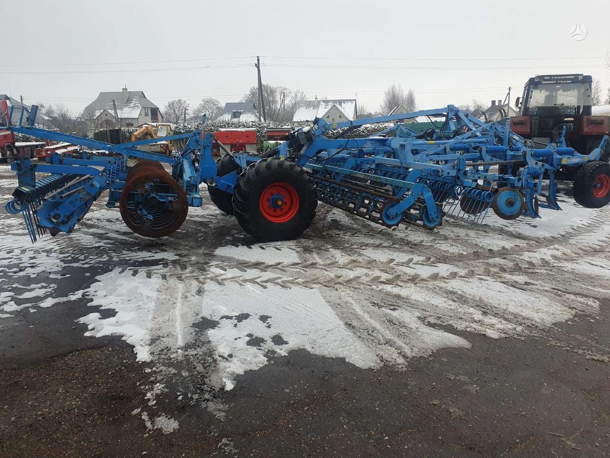 Lemken Kristal 9/600, скребки, скрубберы