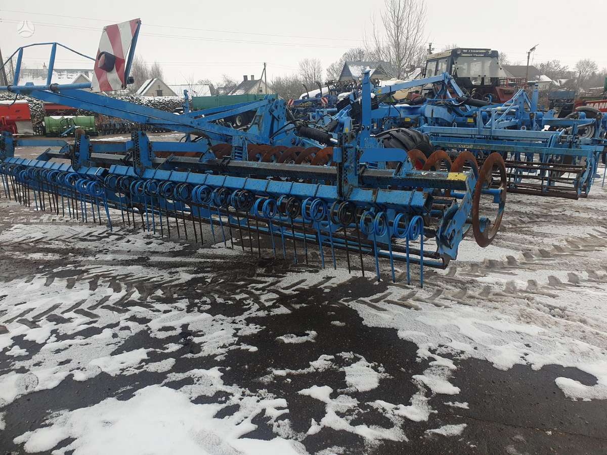 Lemken Kristal 9/600, скребки, скрубберы