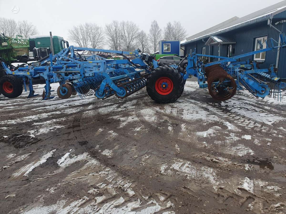 Lemken Kristal 9/600, скребки, скрубберы