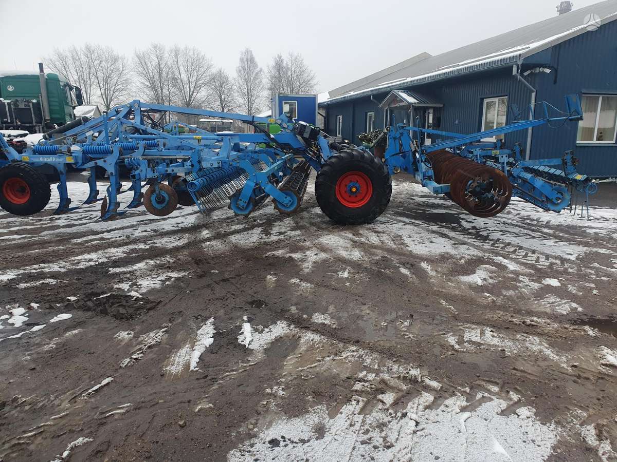 Lemken Kristal 9/600, скребки, скрубберы