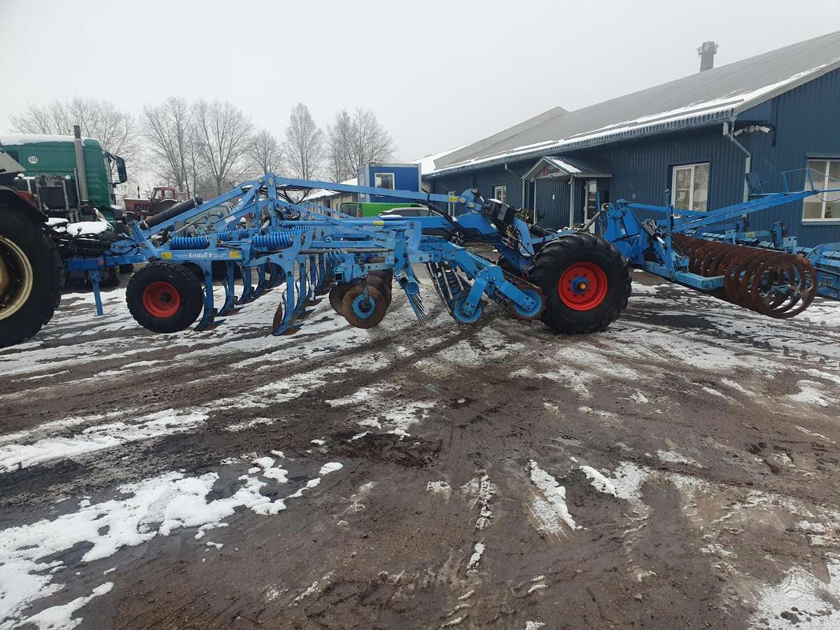 Lemken Kristal 9/600, скребки, скрубберы