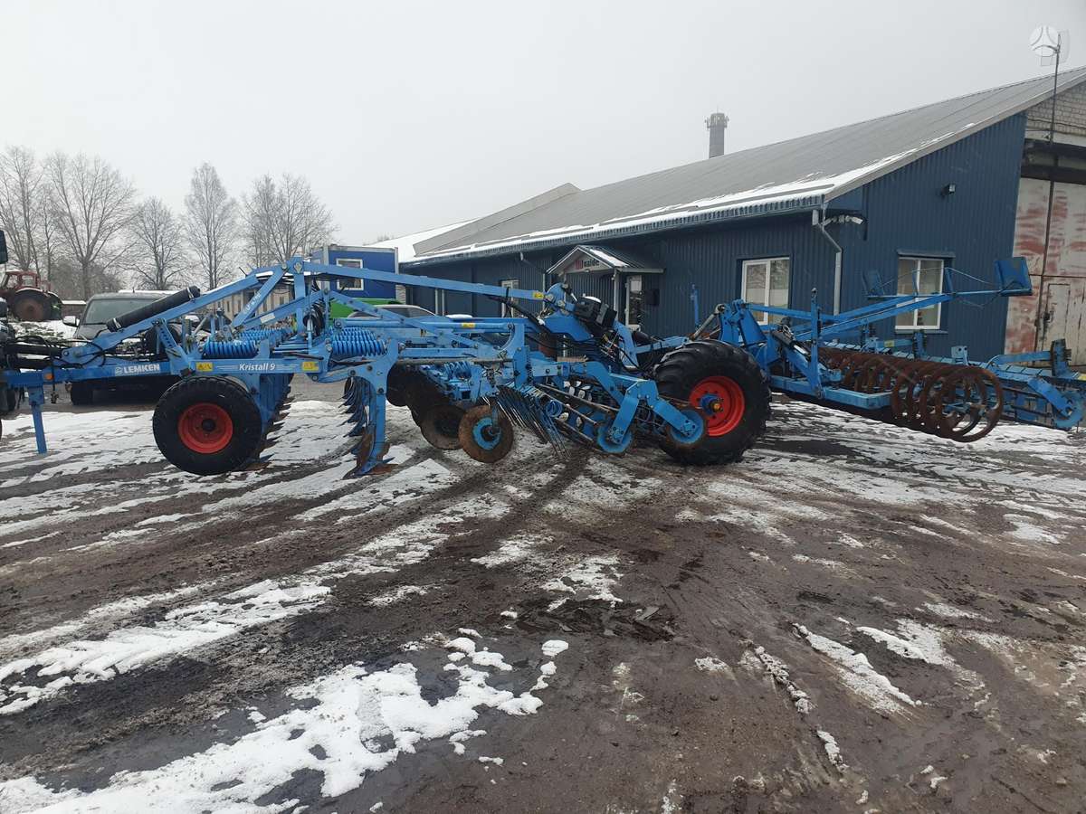 Lemken Kristal 9/600, скребки, скрубберы