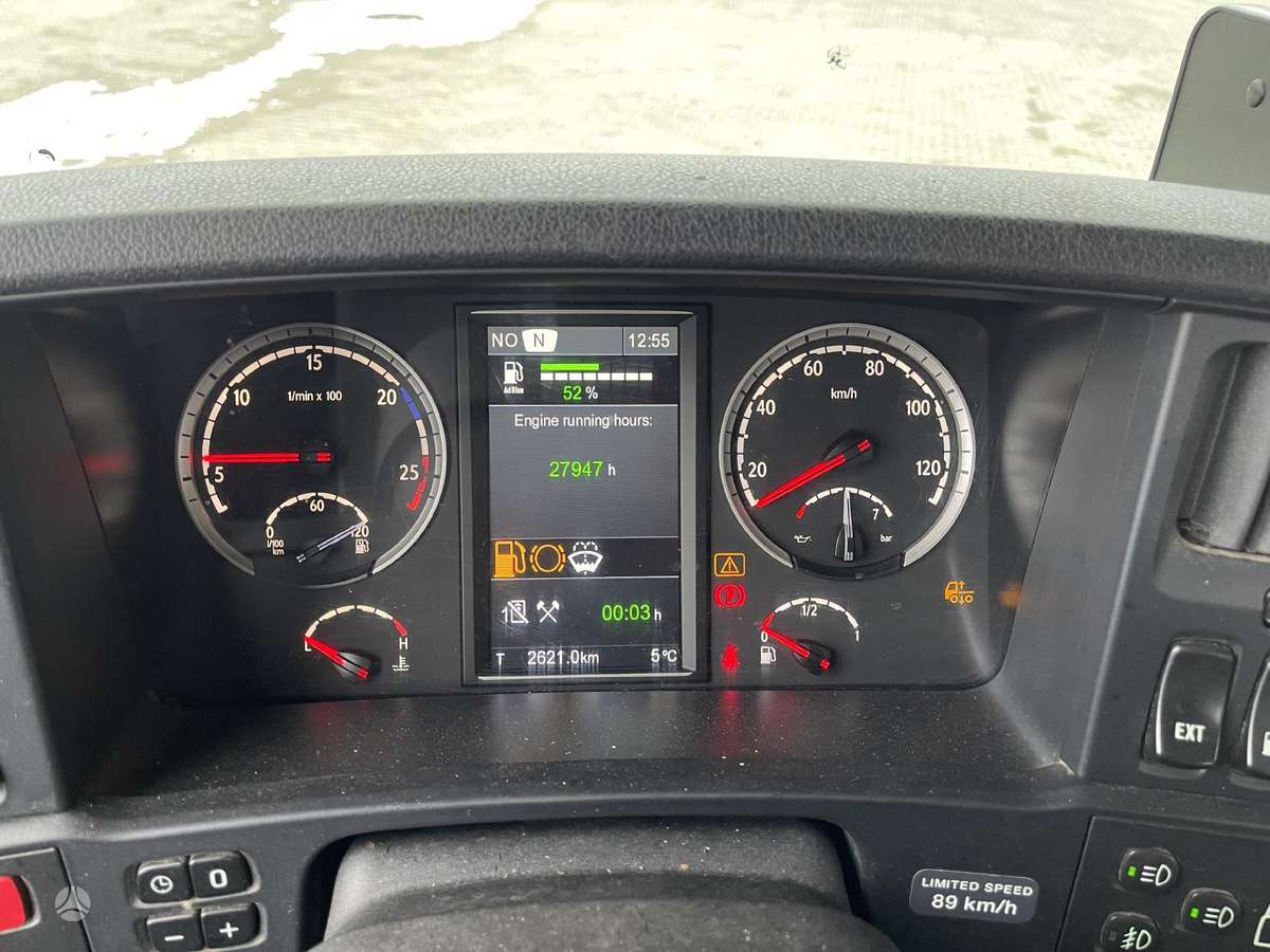 Scania R580 6x4, лесовозы