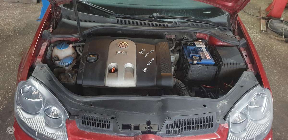 Volkswagen Golf rezerves daļās