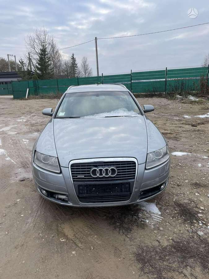 Audi A6 dalimis. Pradedama ardyti 12 01