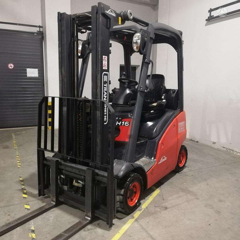 Linde Dujinis krautuvas H16T, forklifts