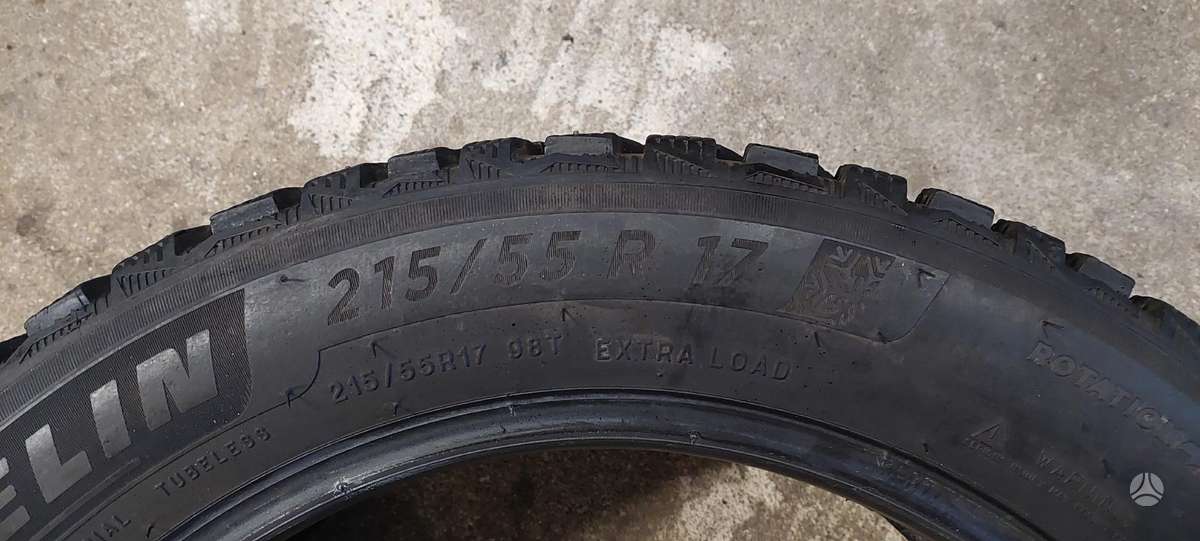 Michelin, žieminės 215/55 R17