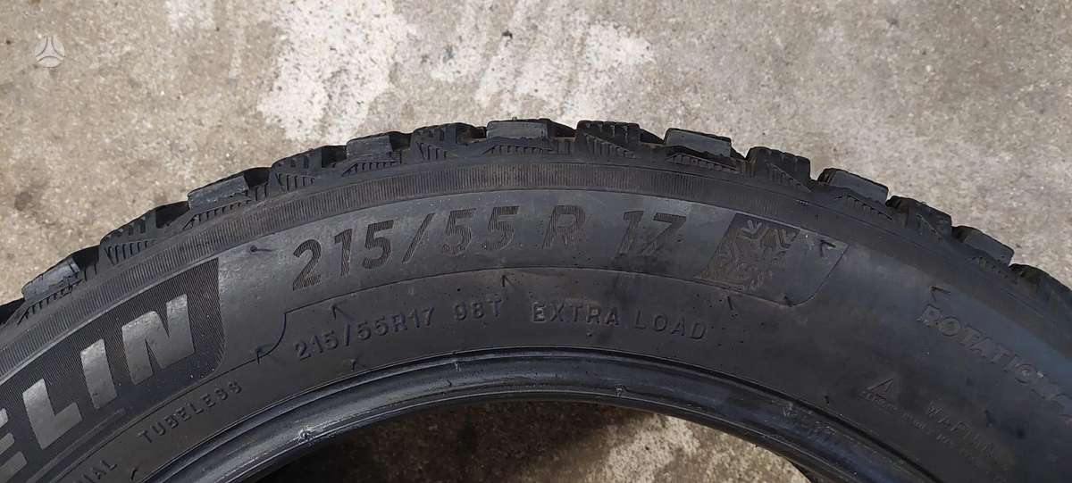 Michelin, зимние 215/55 R17