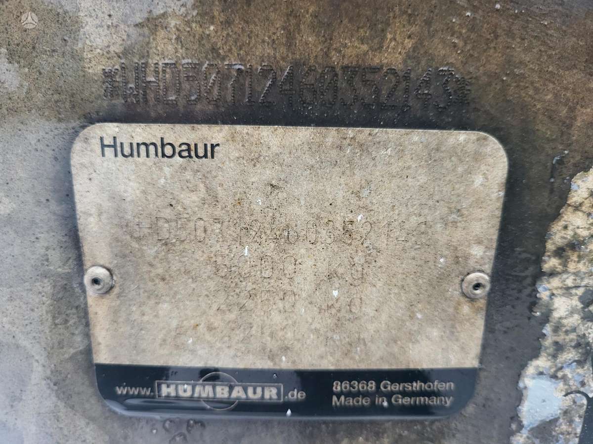 Humbaur, dropside