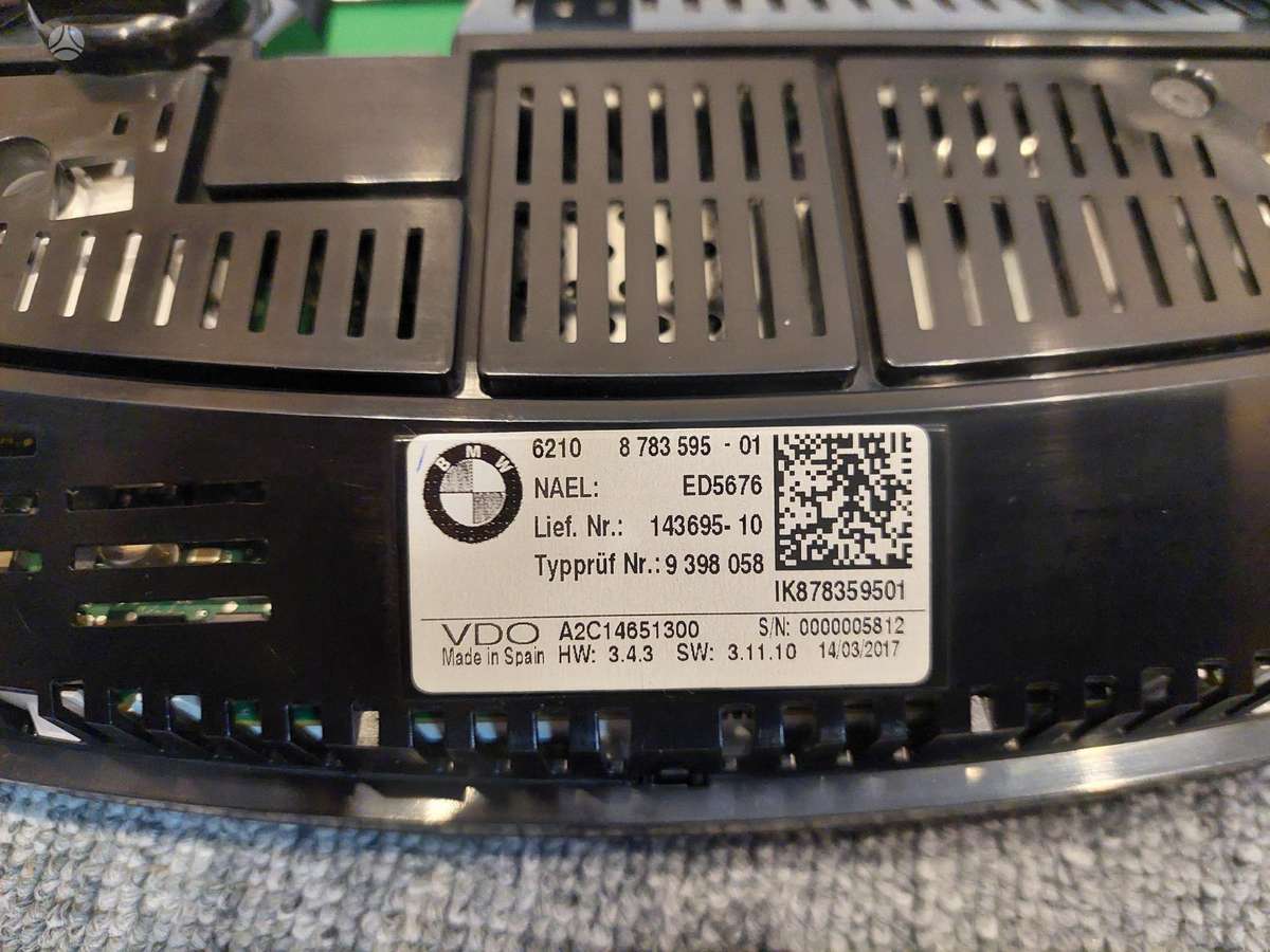 BMW 5 serija, 6896852, electrical wiring, computer