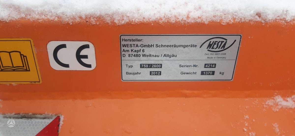 -Kita- 750/2600, snow plows