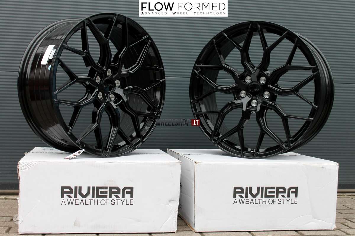 RIVIERA RF108 Gloss Black Flow Formed, легкосплавные , R23