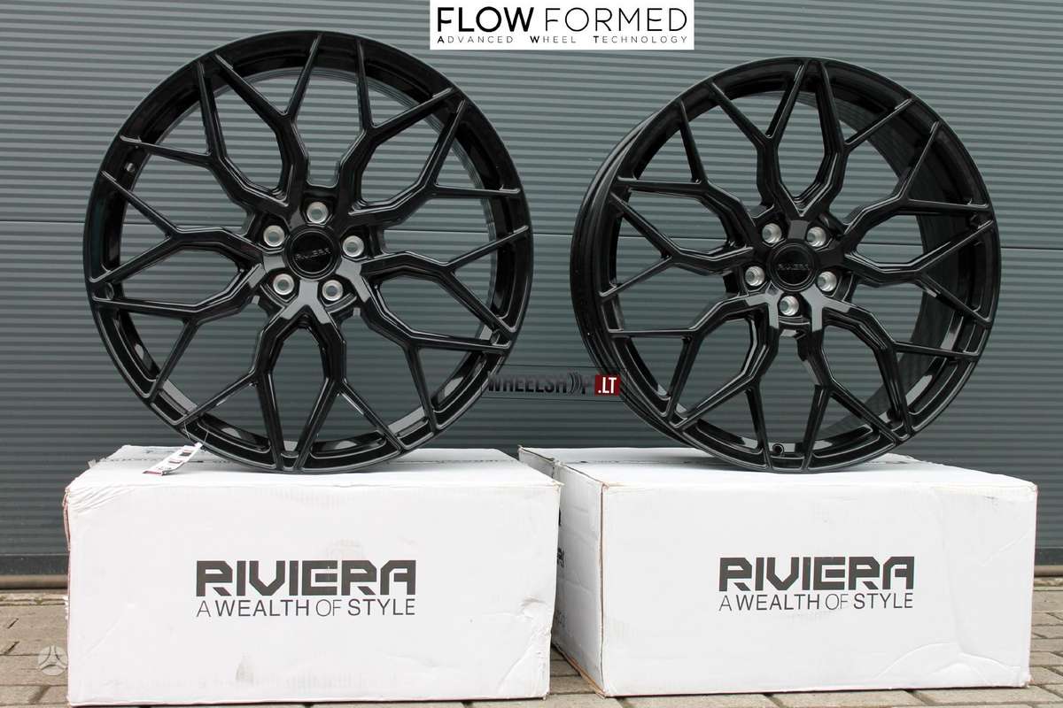 RIVIERA RF108 Gloss Black Flow Formed, легкосплавные , R23