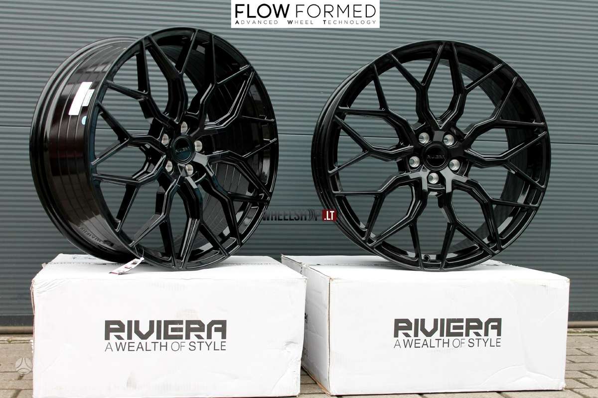 RIVIERA RF108 Gloss Black Flow Formed, легкосплавные , R23