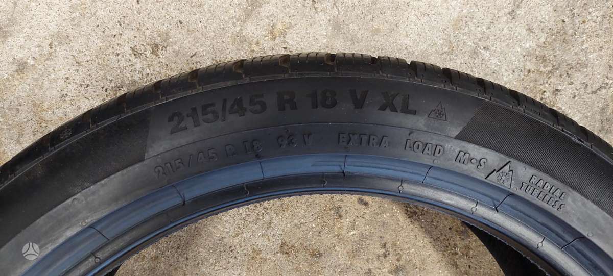 Continental, winter 215/45 R18