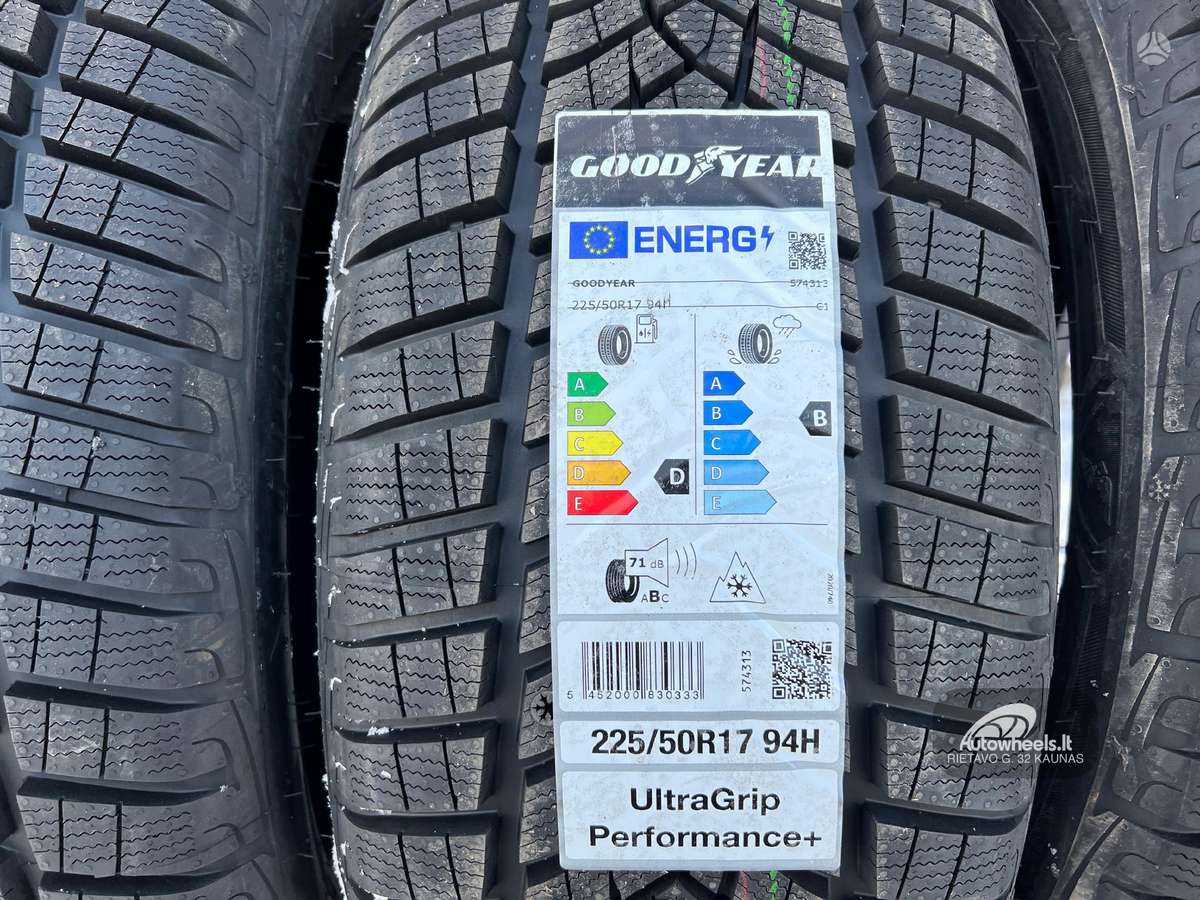 Goodyear UltraGrip Performance+, winter 225/50 R17