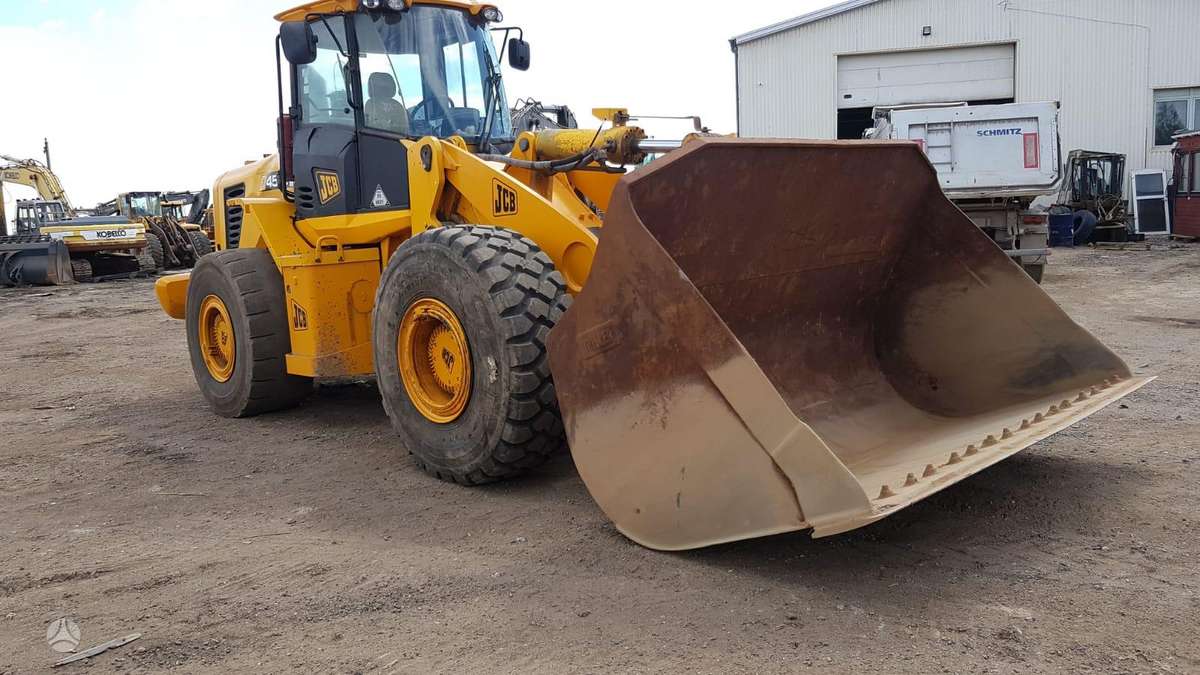 JCB 456Z, фронтальные погрузчики