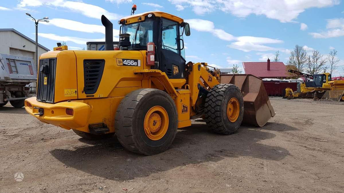 JCB 456Z, фронтальные погрузчики