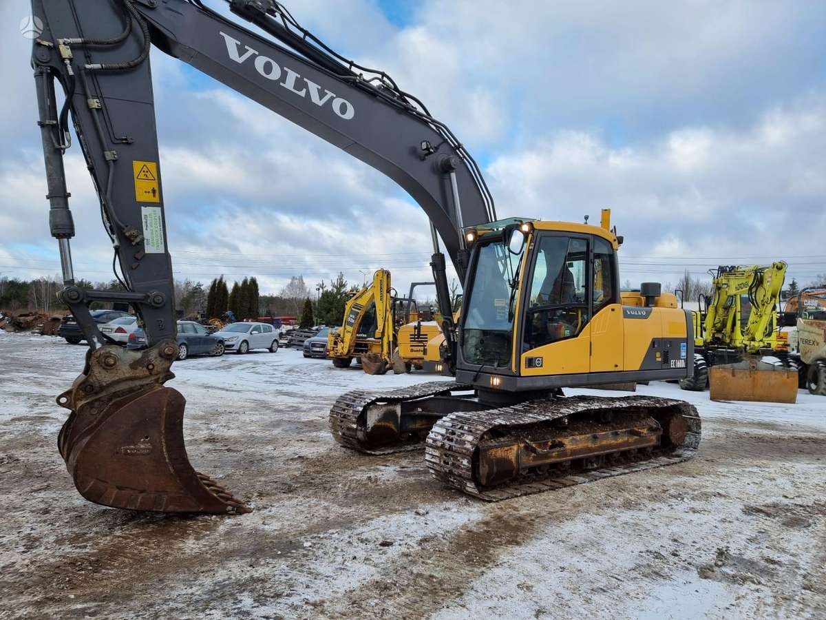 Volvo EC160DL, экскаваторы