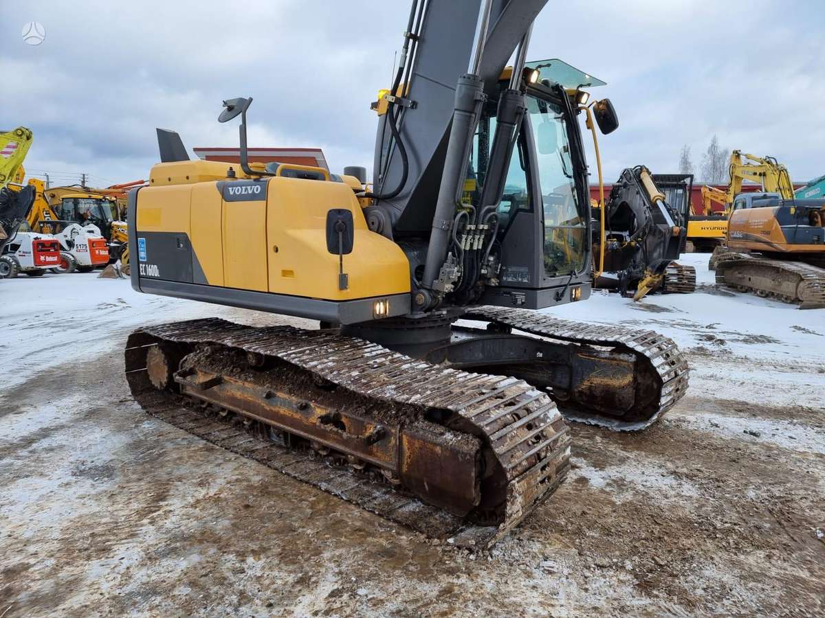 Volvo EC160DL, экскаваторы